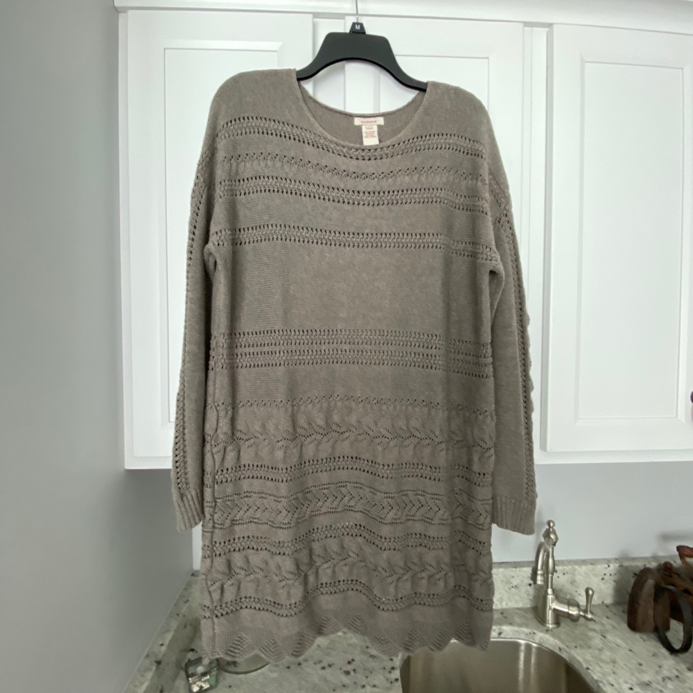 Sundance Catalog Sweater Dress / Tunic L